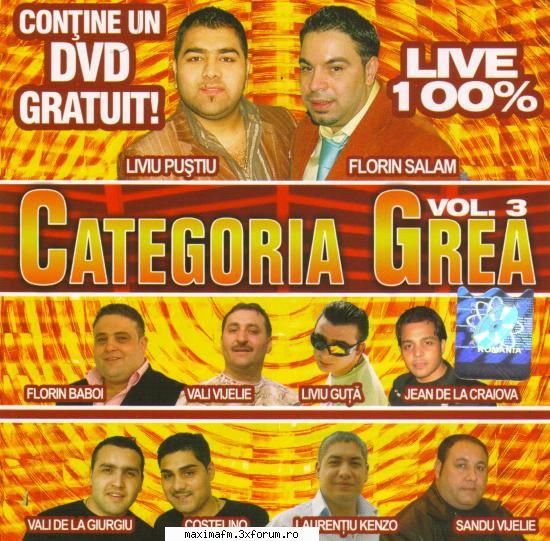 categoria grea vol.3 live 100% (album full) florin baboi schimb valutar (scot florin salam din