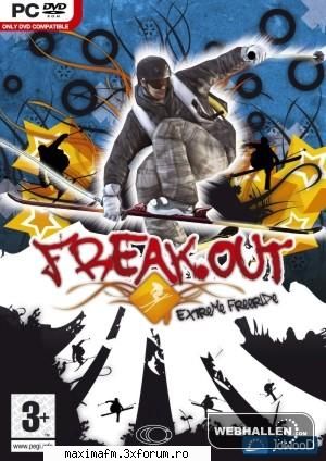 freak out: extreme freeride the steepest slopes, thrilling stunts and dangerous action provide most