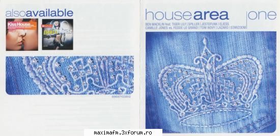 House Area Vol.1 2007 (Album Full) - CD 1: 01.Camille Jones vs - House , Dance , Trance , Club , Minimal